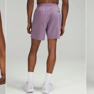 Lululemon License to Train Lined Short 7"/Purple Ash/ Men Size Small